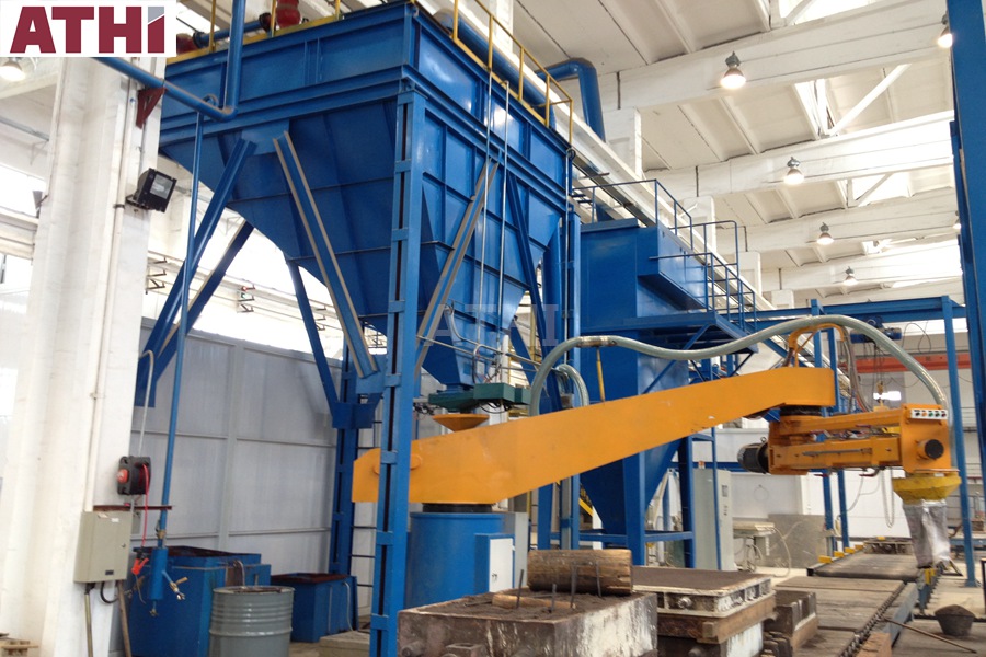 ATHI Furan Resin sand reclamation production line